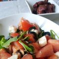 Plat - Salade tomate mozza et olives