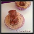 Cupcake Nounours et sa Chantilly au Nutella
