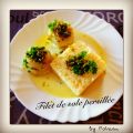 Filets de sole persillées