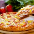 Pizza hawaïenne sans gluten