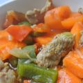 Tajine d'agneau aux légumes
