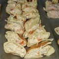 Mini-pains pita au poulet