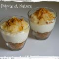 Verrine cheesecake aux poires et aux biscuits[...]