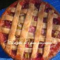 TARTE AUX FRAISES ET RHUBARBE