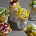Cornets de crèpes Tutti Frutti
