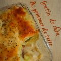 Gratin de chou et pommes de terre
