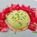 Flans de haricots verts