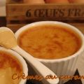 Petites crèmes au caramel