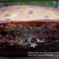 Cheesecake chocolat blanc et framboises