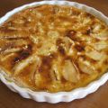 Tarte crème brûlée aux pommes
