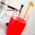 Kir au coulis de framboises