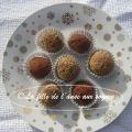 TRUFFES AUX AMANDES ET AU BAILEYS