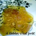Confiture d'ananas au Rhum et gingembre