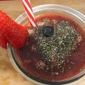 Smoothie à l'açai au blender