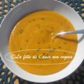 POTAGE AUX CAROTTES ET AUX LENTILLES CORAIL
