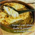 Gratin de grosse courgette au fromage blanc