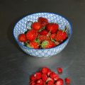 Confiture de fraises du jardin et fraises des[...]