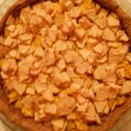 Tarte pomme-mangue et choco
