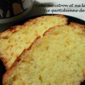 Cake au citron et au lait fermenté