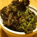 Chips de kale pimentées et fumées