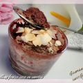 Moelleux fraise-coco en verrine