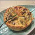 Tarte aux morilles et asperges sauvages