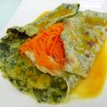 Filet de lieu jaune et julienne de carottes en[...]