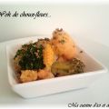 Wok au chou-fleur, Recette Ptitchef