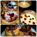 Pancakes à la vanille et aux fruits rouges