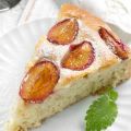 Gâteau moelleux aux prunes