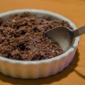 Crumble banane chocolat