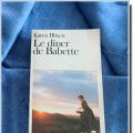 Le dîner de Babette - Karen BLIXEN