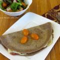 Crêpes bretonnes, jambon fromage +