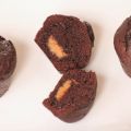 MUFFINS TOUT CHOCOLAT ET COEUR PRALIN
