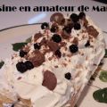 Bûche aux mûres et mascarpone