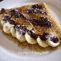 Crêpes fourrées banane-chocolat-coco