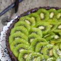 Tarte panna cotta et kiwi