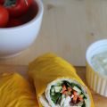 Veggie-wrap, mais sans gluten