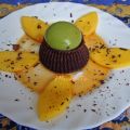 Fondant au chocolat sans farine, crème d'avocat[...]