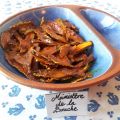 Pétales de curcuma au four