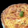 Tarte mozzarella et tomates confites