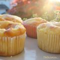 Petits moelleux poire, amande & chocolat blanc