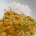 Curry de pois chiches et courge butternut