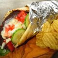 Donair classique d`Halifax (Canada Atlantique)