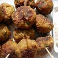 Boulettes au sésame, dip au curry, Recette[...]