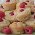 Muffins rhubarbe-framboises