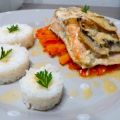 Papillotes de saumon au lait de coco-gingembre[...]