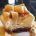Mini cheesecakes pomme-caramel
