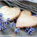 Petits coeurs sablés à la lavande et fleur[...]