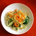 Menu 14 : pâtes ou légumes ? Dilemme...